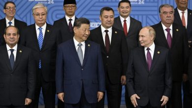 Foto de Putin preside una cumbre de los BRICS