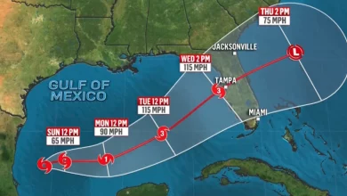 Foto de Florida declara emergencia en 35 condados por tormenta tropical Milton