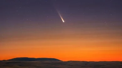 Foto de "Cometa del siglo" este sábado en punto más cercano