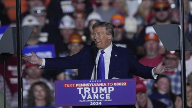 Foto de Trump cree que Harris es una amenaza para la democracia |  ACN