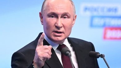 Foto de Putin, el gran ausente en la cumbre del G20 en Río de Janeiro
