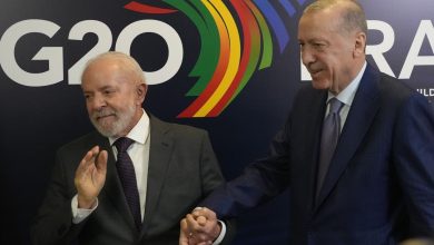 Foto de Lula recibe a los líderes del G20 para la cumbre de Río de Janeiro