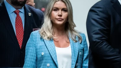 Foto de Trump designa como portavoz de la Casa Blanca a Karoline Leavitt, el rostro de su campaña