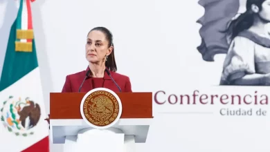 Foto de Sheinbaum recuerda que llegó a “servir al pueblo”