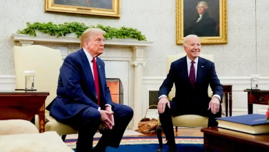 Foto de Trump y Biden hablaron de la guerra en Ucrania