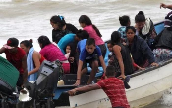 Foto de Detienen migrantes venezolanos al intentar llegar a Curazao