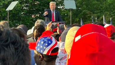 Foto de Trump superó el récord de Bush en el voto latino en las elecciones |  ACN