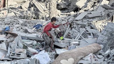 Foto de Bombardeos israelíes en Gaza dejan 43.800 muertos y 104.600 heridos | ACN
