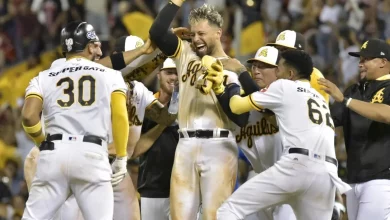 Foto de dominantes en casa y firmes rumbo a las semifinales del béisbol de RD