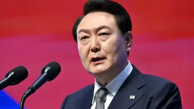 Foto de Yoon Suk Yeol, el presidente surcoreano que será sometido a juicio político