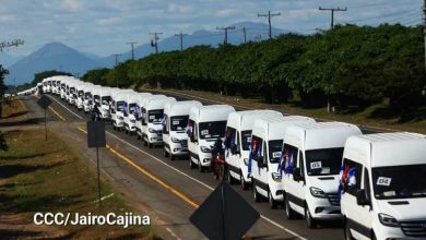 Foto de Nicaragua fortalece transporte con flota de microbuses chinos |  ACN