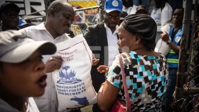 Foto de El Gobierno de Haití reparte alimentos en jornada de solidaridad por desplazados internos