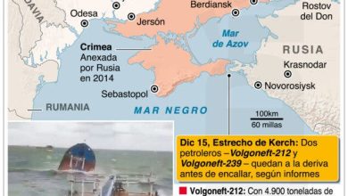 Foto de A salvo tripulantes rusos de petroleros