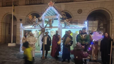Foto de Los ucranianos buscan esperanza en las tradiciones navideñas