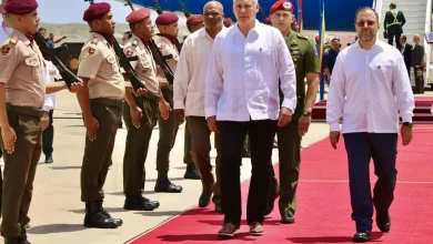 Foto de Llega a Venezuela el presidente Díaz-Canel