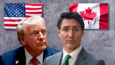 Foto de Trump y Trudeau discuten en forma acalorada por teléfono |  ACN