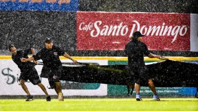 Foto de Lidom suspende partidos de la jornada, debido a la lluvia