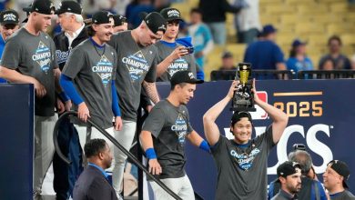Foto de Los Dodgers desatan la euforia masiva en Los Ángeles