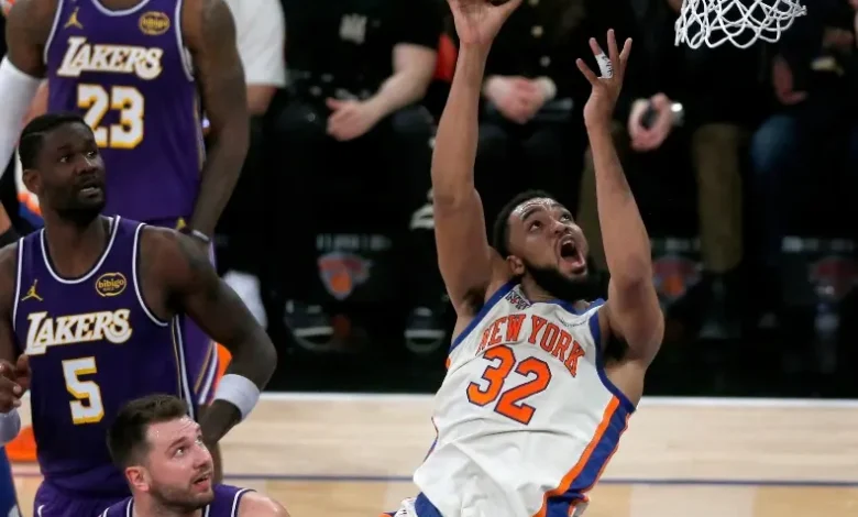 Foto de Knicks abruman Lakers y ganan sexto seguido