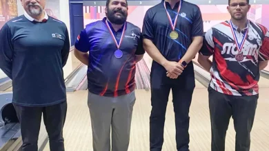 Foto de Cavallo, Guerra y Jaime Campeones nacionales de Élite y A en torneo boliche