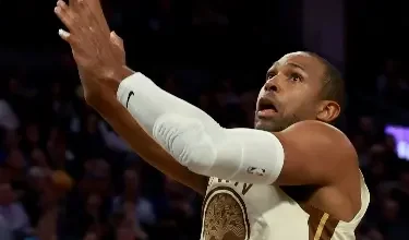 Foto de Gui Santos y Al Horford ayudan Warriors en remontada