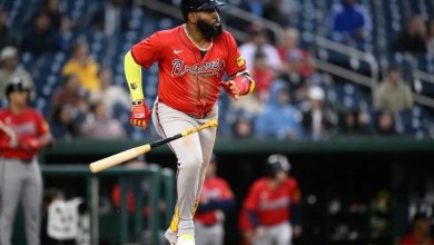 Foto de Marcell Ozuna dirige su poder hacia Piitsburgh
