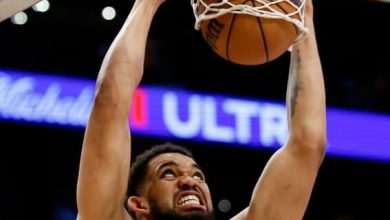 Foto de Karl Towns llega a 45 dobles temporada NBA