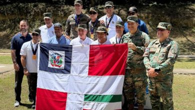 Foto de ERD campeón Tiro con pistola Juegos Militares