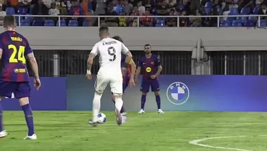 Foto de Leyendas del Madrid y Barça en Santo Domingo