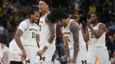 Foto de Yaxel Lendeborg continúa en ruta impecable y conduce a Michigan al Final Four