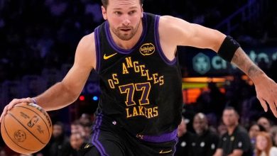 Foto de Luka Doncic regresa como romba y Lakers triunfan