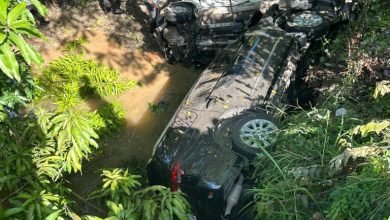 Foto de Gobierno cubre herido en accidente de avanzada presidencial