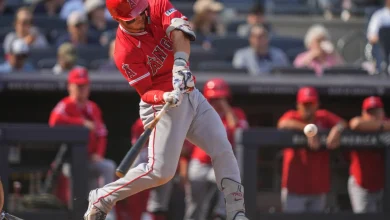 Foto de El jonrón de Trout marcó el ritmo de la victoria de los Angelinos sobre los Yankees