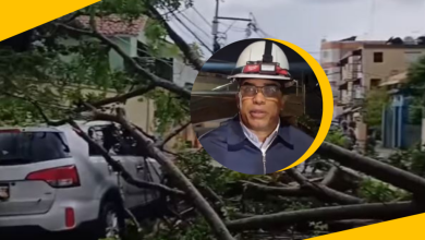 Foto de Dio Astacio: tromba marina provocó daños localizados en SDE, pero todo bajo control