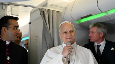 Foto de El Papa León XIV respondió a Trump "sin miedo".