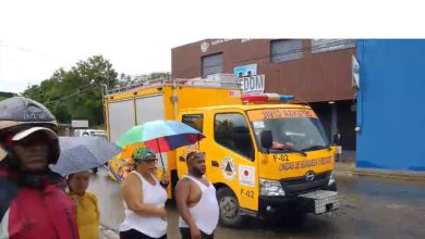 Foto de Lluvia repentina que cayó en Santiago drenó en media hora