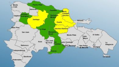 Foto de COE mantiene 4 provincias en alerta verde