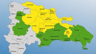 Foto de COE mantiene 11 provincias en alerta amarilla y 12 en verde