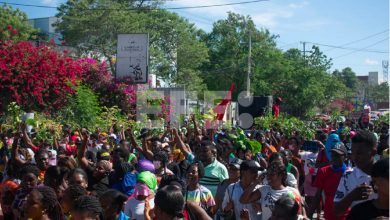 Foto de Miles de trabajadores haitianos están en las calles exigiendo un salario mínimo de 23 dólares al día