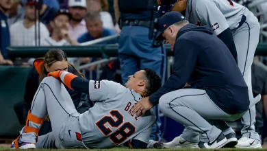 Foto de Golpe bajo para los Tigres de Detroit