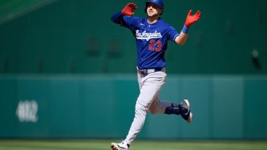 Foto de Los Dodgers celebran fiesta de palos contra Nacionales