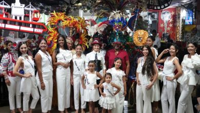 Foto de Santiago presenta a las candidatas infantiles a reina del carnaval