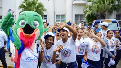 Foto de Azua JCC2026 suma notas culturales y folclóricas a la antorcha