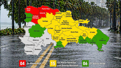 Foto de El Distrito Nacional y 26 provincias siguen bajo alerta por lluvias