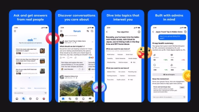 Foto de Foros es la nueva aplicación de grupos de Facebook de Meta y se parece mucho a Reddit