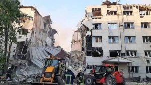 Foto de Este domingo Rusia llevó a cabo un ataque masivo a la capital de Ucrania ACN