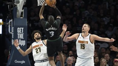 Foto de Los Minnesota T-Wolves volvieron a prescindir de Denver y Jokic