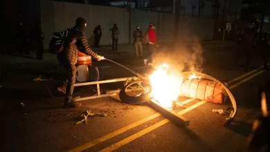Foto de Toque de queda en Newark (EE.UU.) tras disturbios frente a un centro de detención de inmigrantes