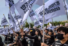 Foto de A los trabajadores de chips de Samsung se les ofreció un bono promedio de 340.000 dólares mientras el sindicato presiona por 1 millón de dólares y una huelga de 18 días