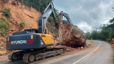 Foto de Intervienen tramo Majagual de la carretera Juan Pablo II